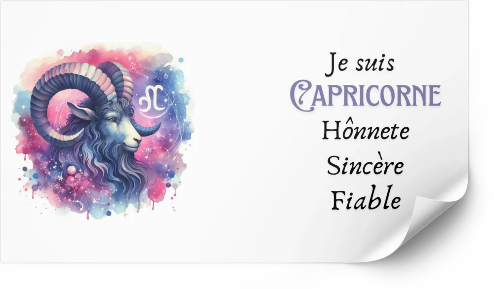 Mug Signe du Zodiaque Capricorne - Astrologie