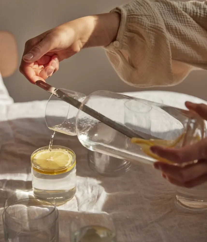 Nesting Carafe & Cuillère à mélange