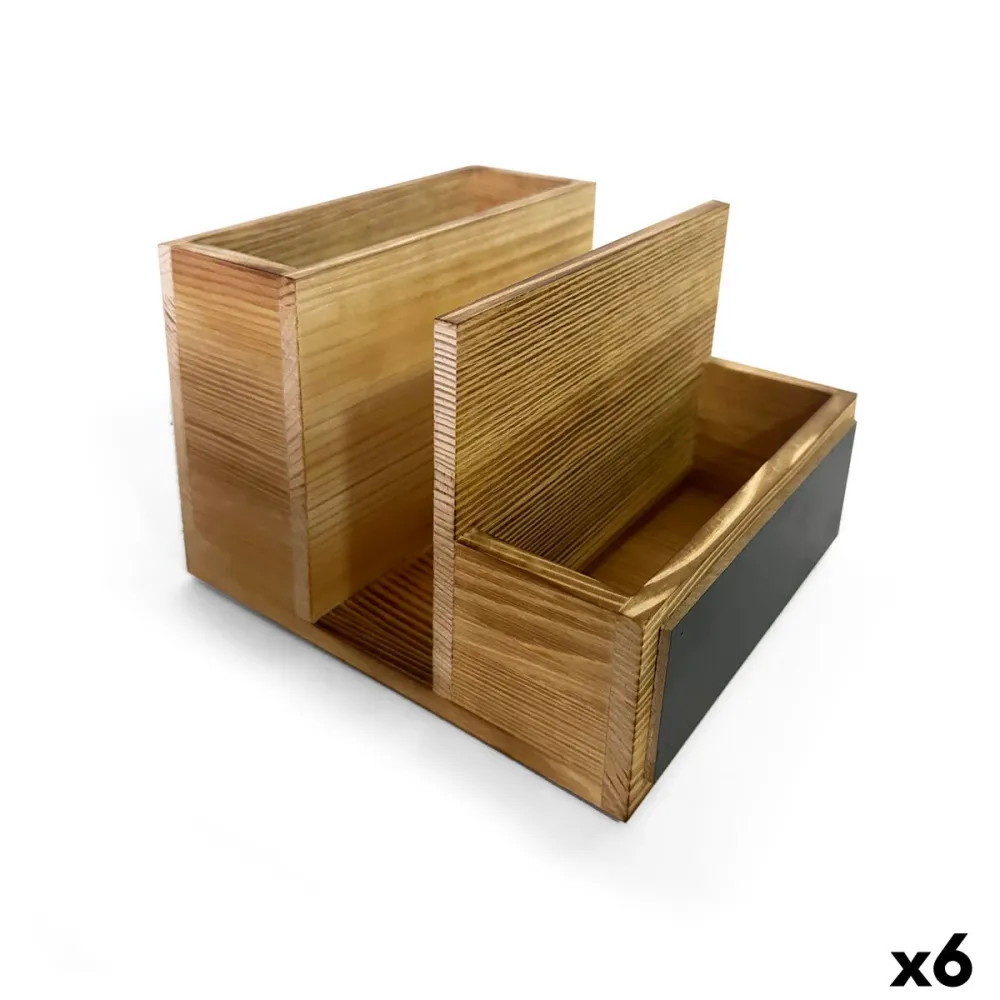 Organisateur polyvalent My Bar Bois 14,5 x 18 x 12 cm (6 Unités)