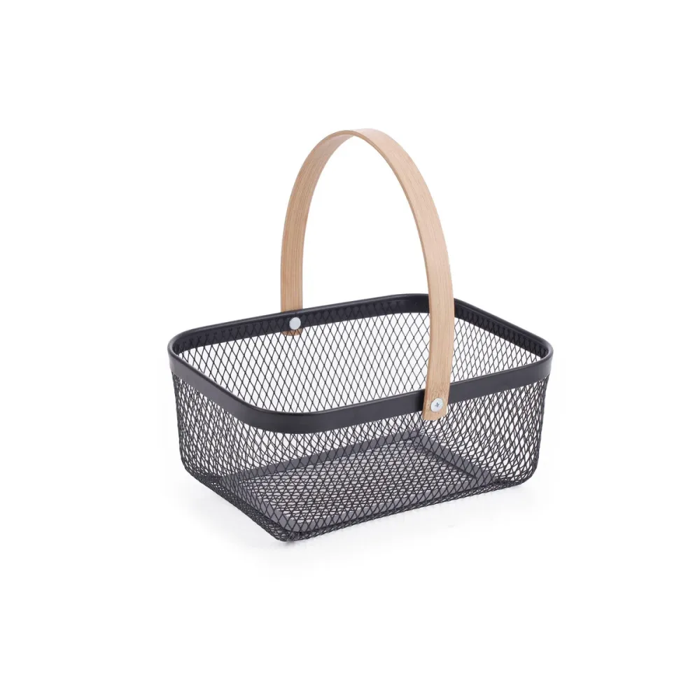Panier Confortime Métal Bambou (12 Unités)