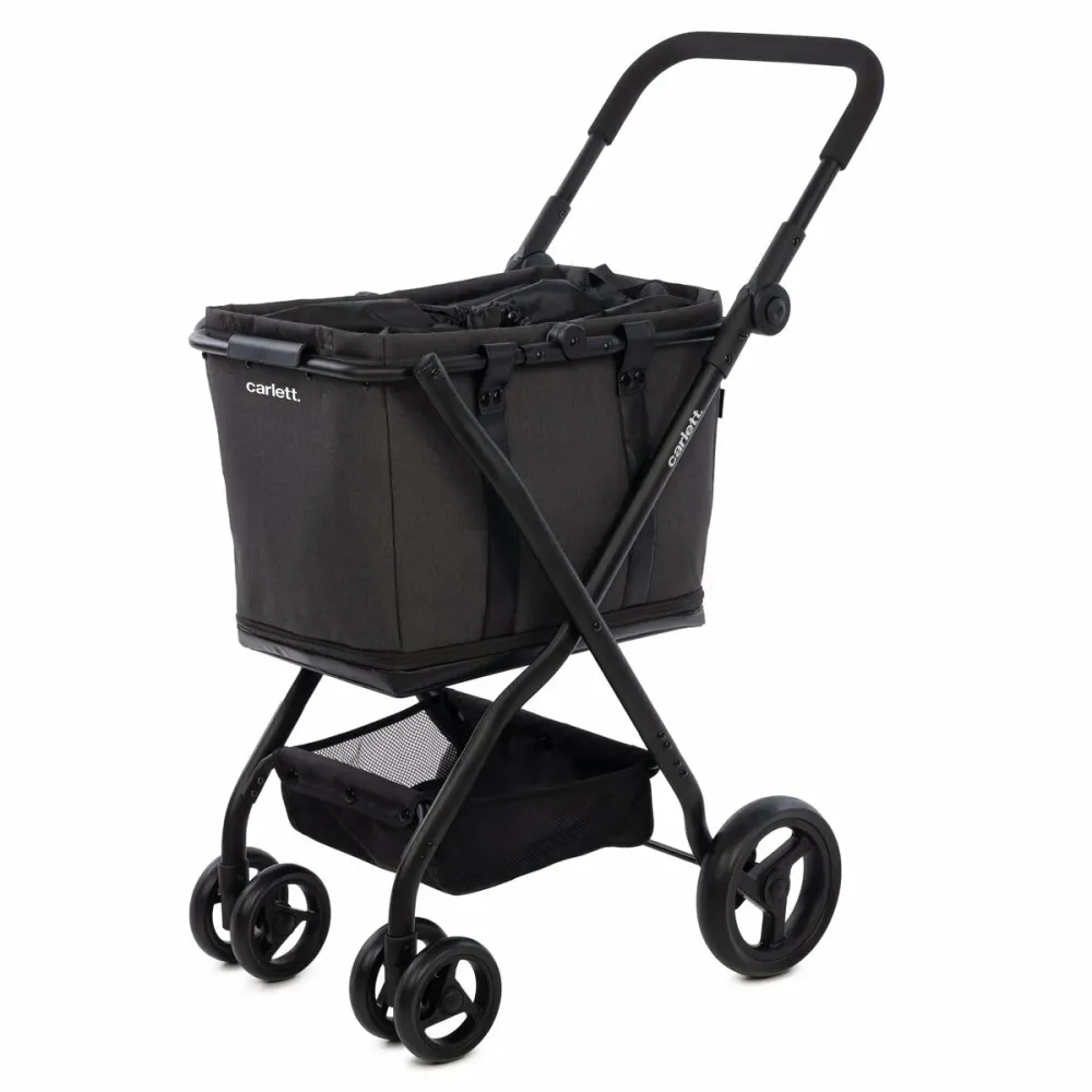 Panier à Courses Carlett CUBE S VOLCANO Noir