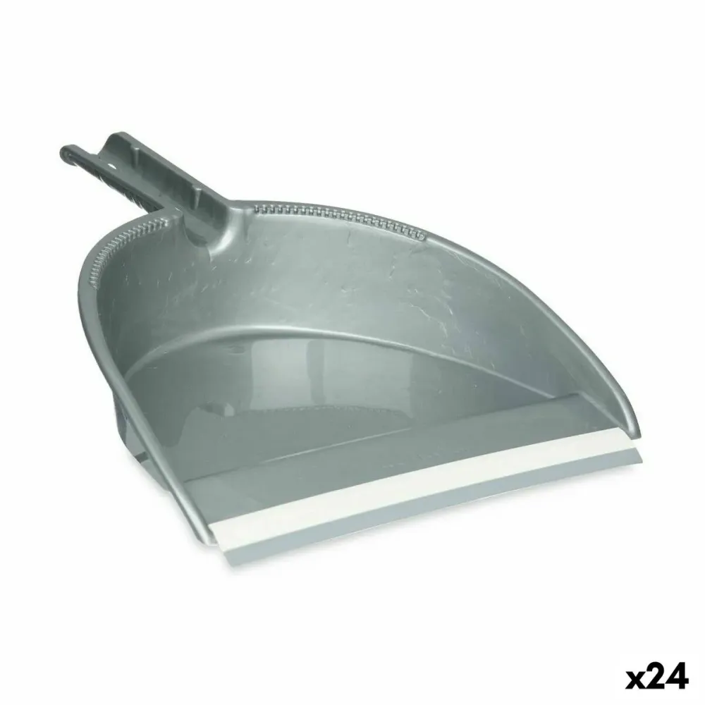 Pelle Argenté Plastique 23 x 33 x 7,5 cm 23 x 33 x 7 cm À main (24 Unités)