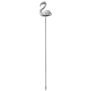 Pic à cocktail - Flamingo en acier inoxydable