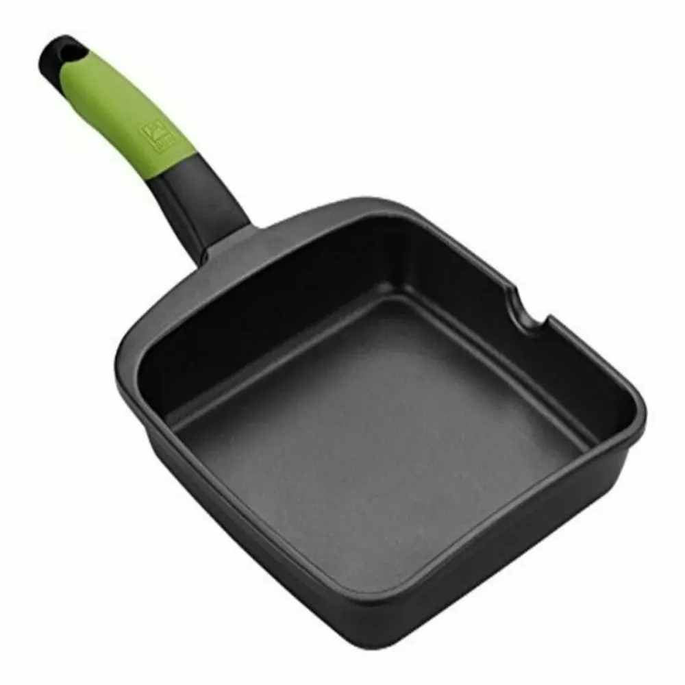 Plancha grill BRA A121459 Noir Métal Aluminium Ø 28 cm