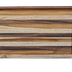 Planche à découper en bois massif "Sky Lines"