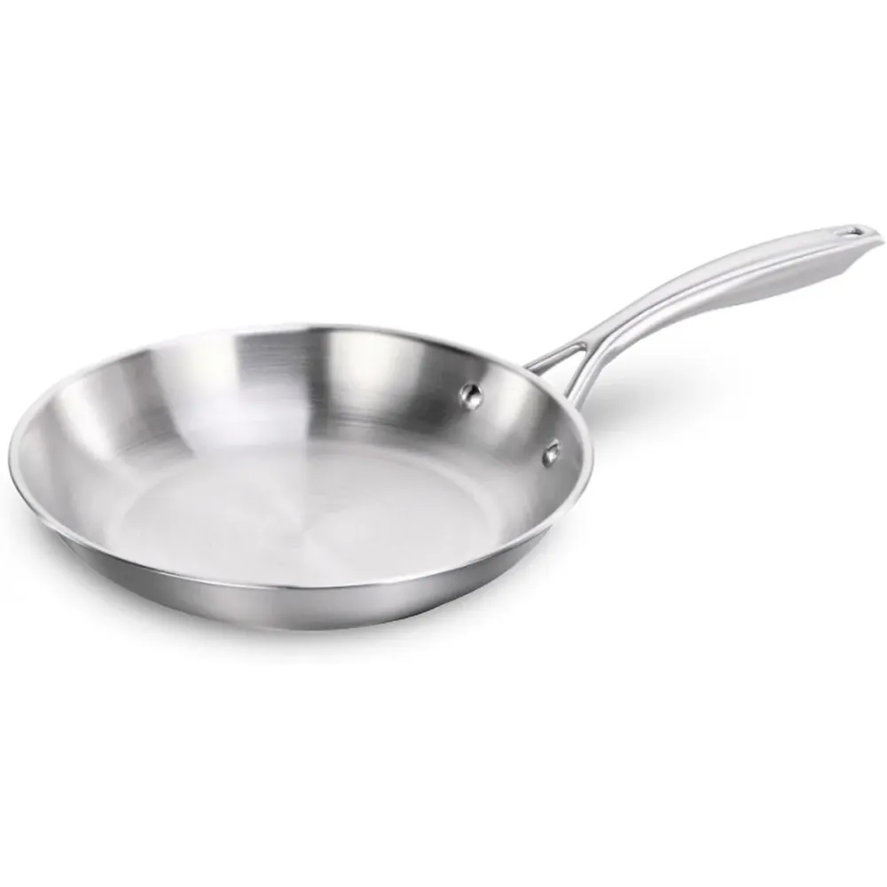 Poêle Castey E-S18 Gris Acier inoxydable Ø 18 cm