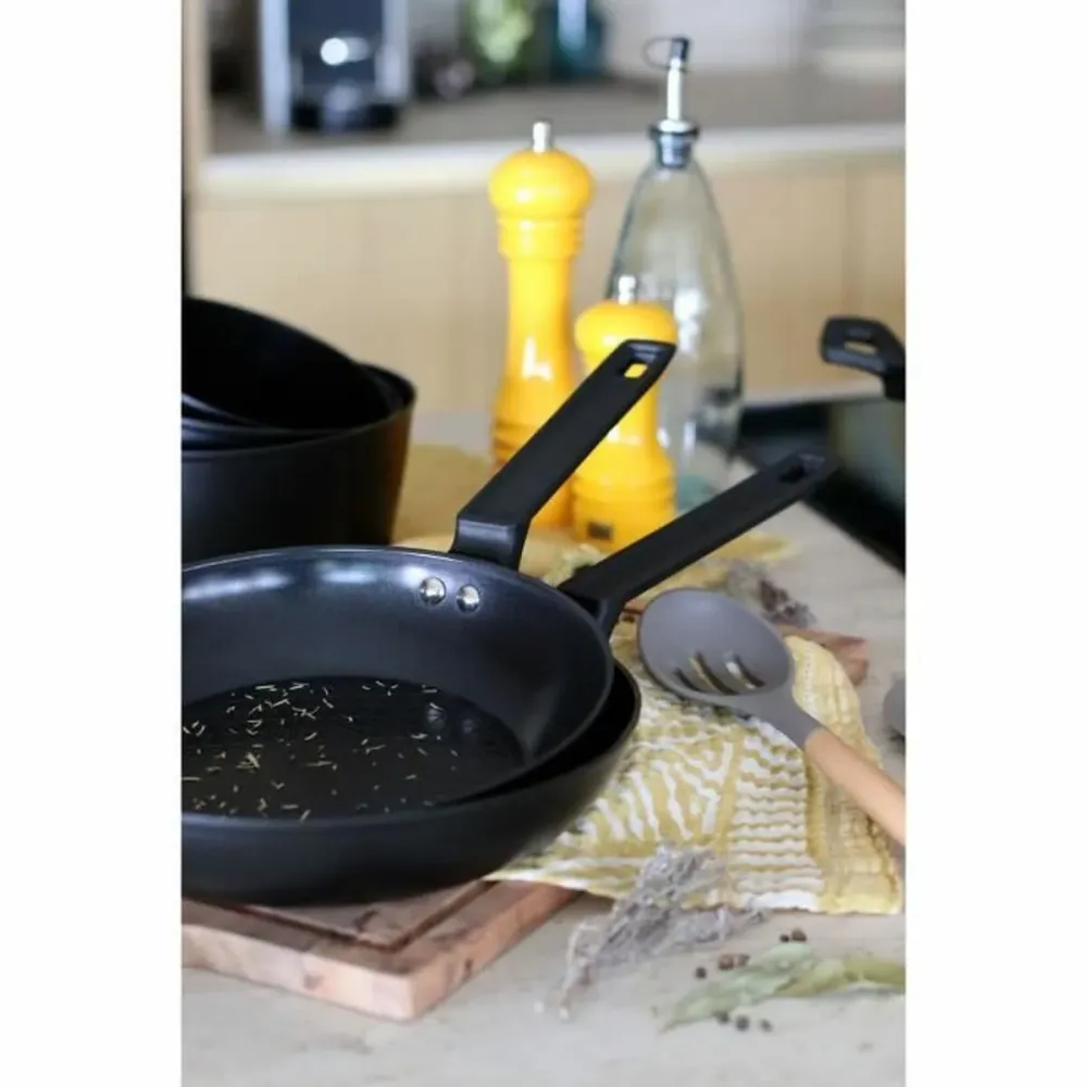 Poêle Menastyl Noir Aluminium forgé Ø 28 cm