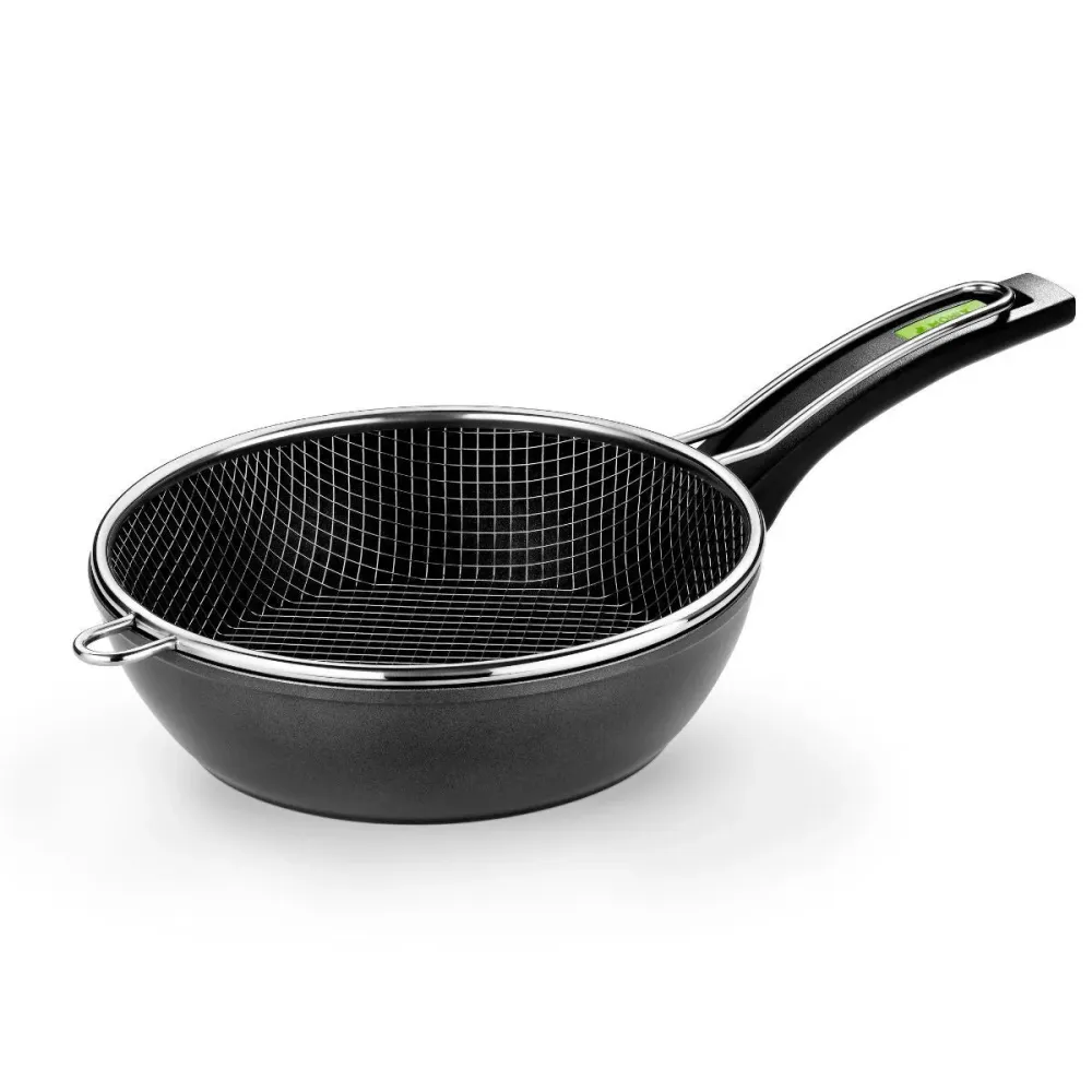 Poêle Monix M481324 Vert Aluminium Ø 24 cm 2 Pièces