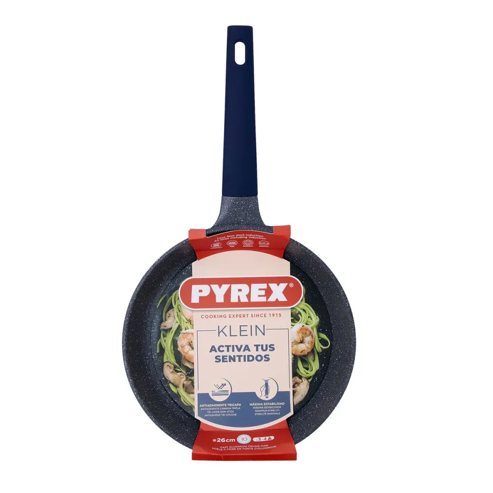 Poêle Pyrex Klein Bleu Métal Ø 26 cm (6 Unités)
