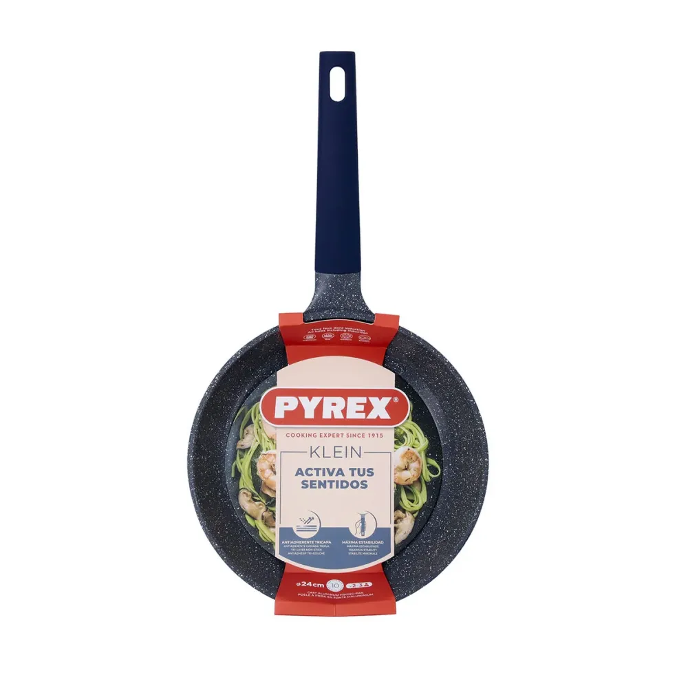 Poêle Pyrex Klein Bleu Métal Ø 24 cm (6 Unités)