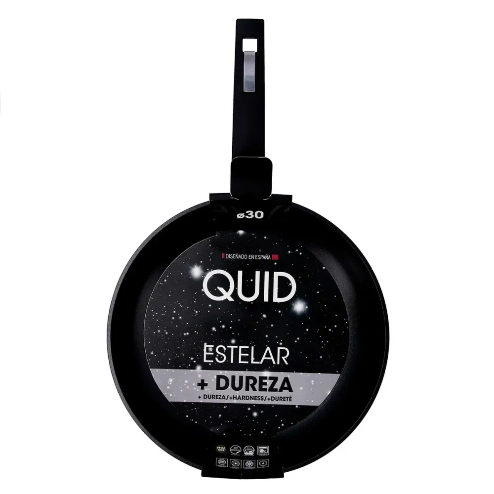 Poêle Quid Estelar Noir Métal Ø 30 cm (6 Unités)
