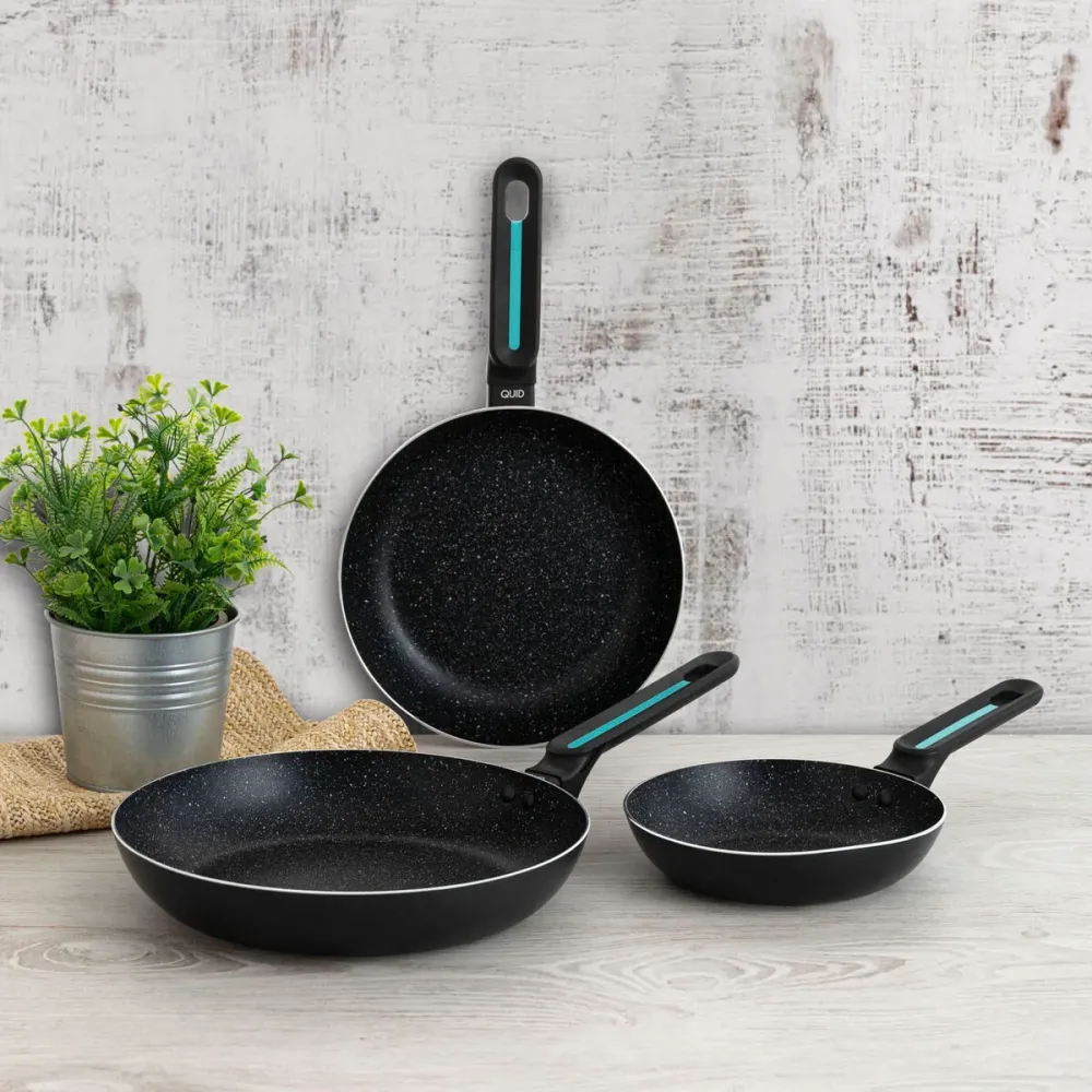 Poêle Quid Oasis Noir Métal Ø 26 cm (5 Unités)
