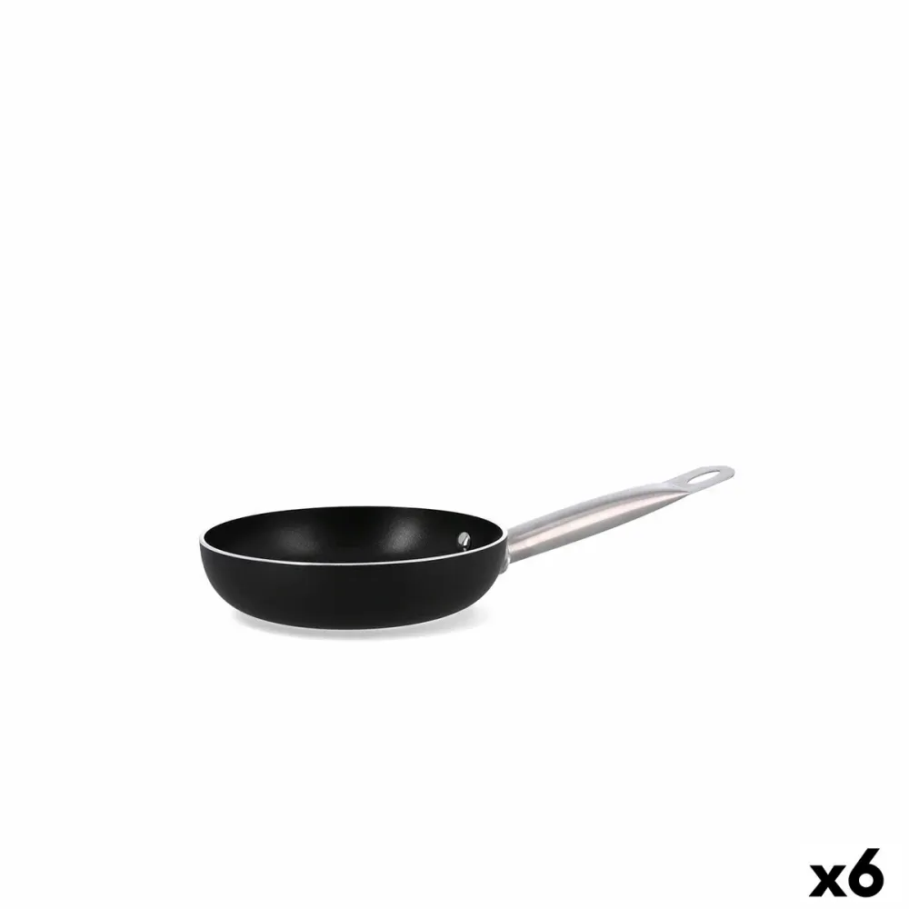Poêle Quid Pro Chef Noir Métal Ø 18 cm (6 Unités)