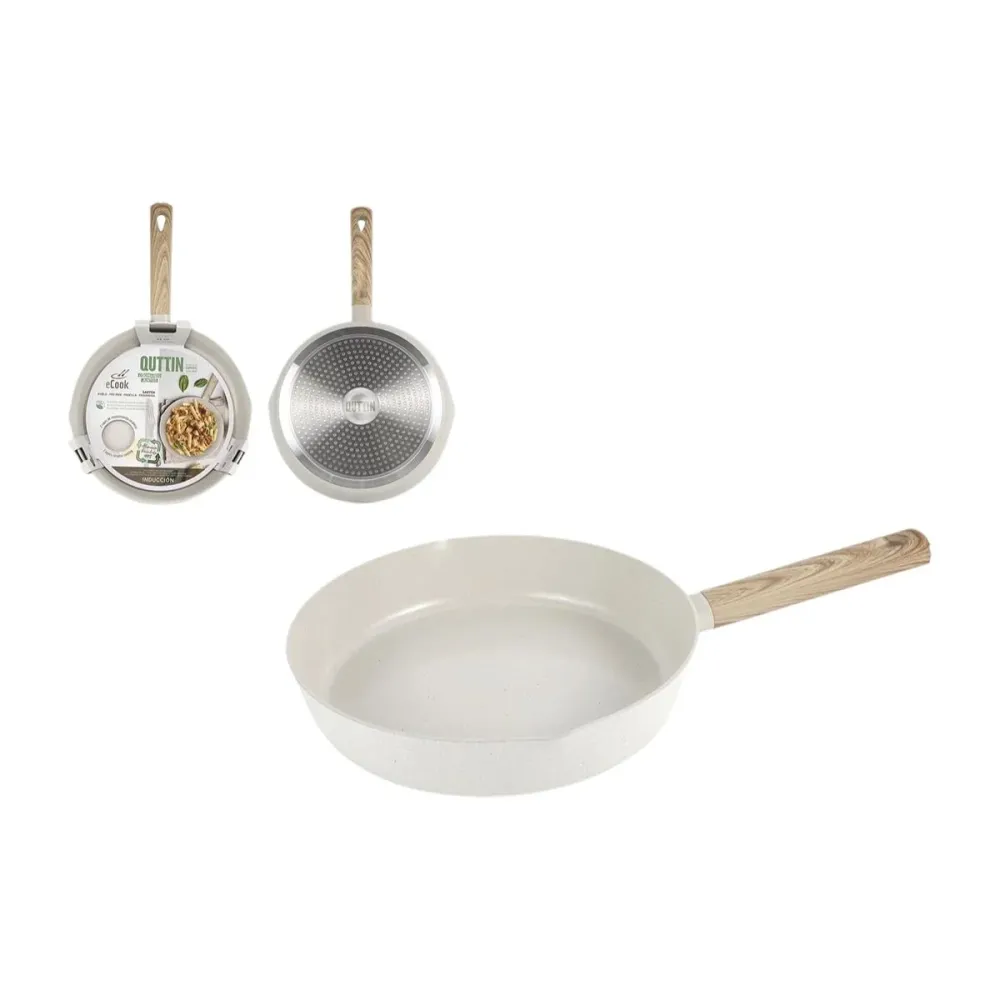 Poêle Quttin ECOOK Blanc (6 Unités)