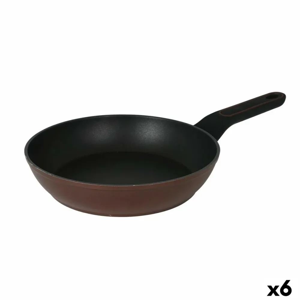 Poêle Quttin Sahara Aluminium forgé Marron 44 x 25 x 5,5 cm (6 Unités)