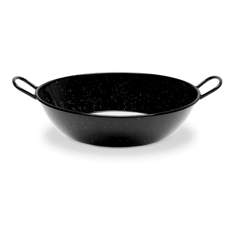 Poêle Vaello Noir Multicouleur Ø 36 cm Acier émaillé