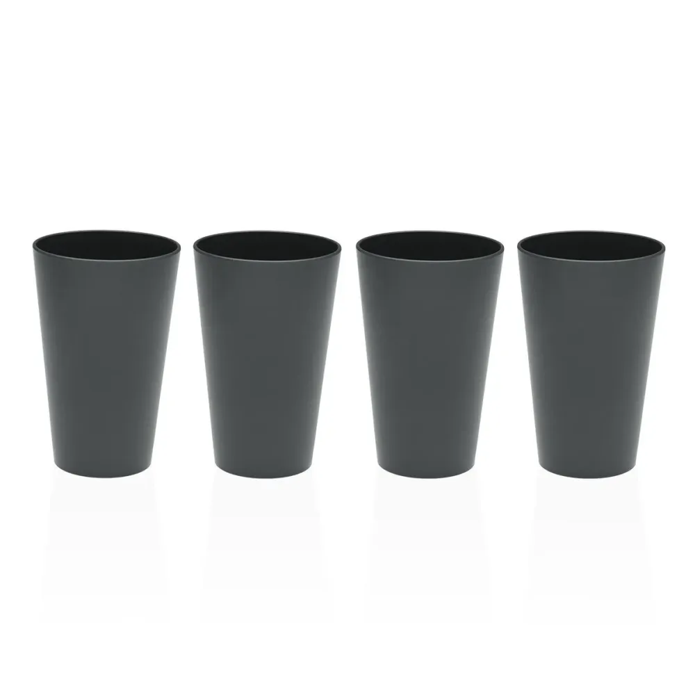 Pot pour ustensiles de cuisine Versa Polyéthylène RPET 13,8 cm 4 Pièces