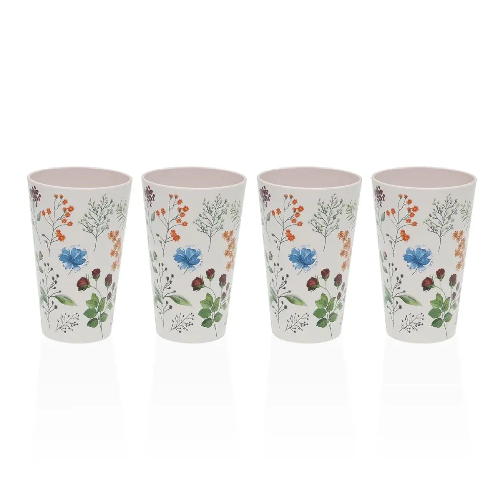 Pot pour ustensiles de cuisine Versa Polyéthylène RPET 13,8 cm 4 Pièces