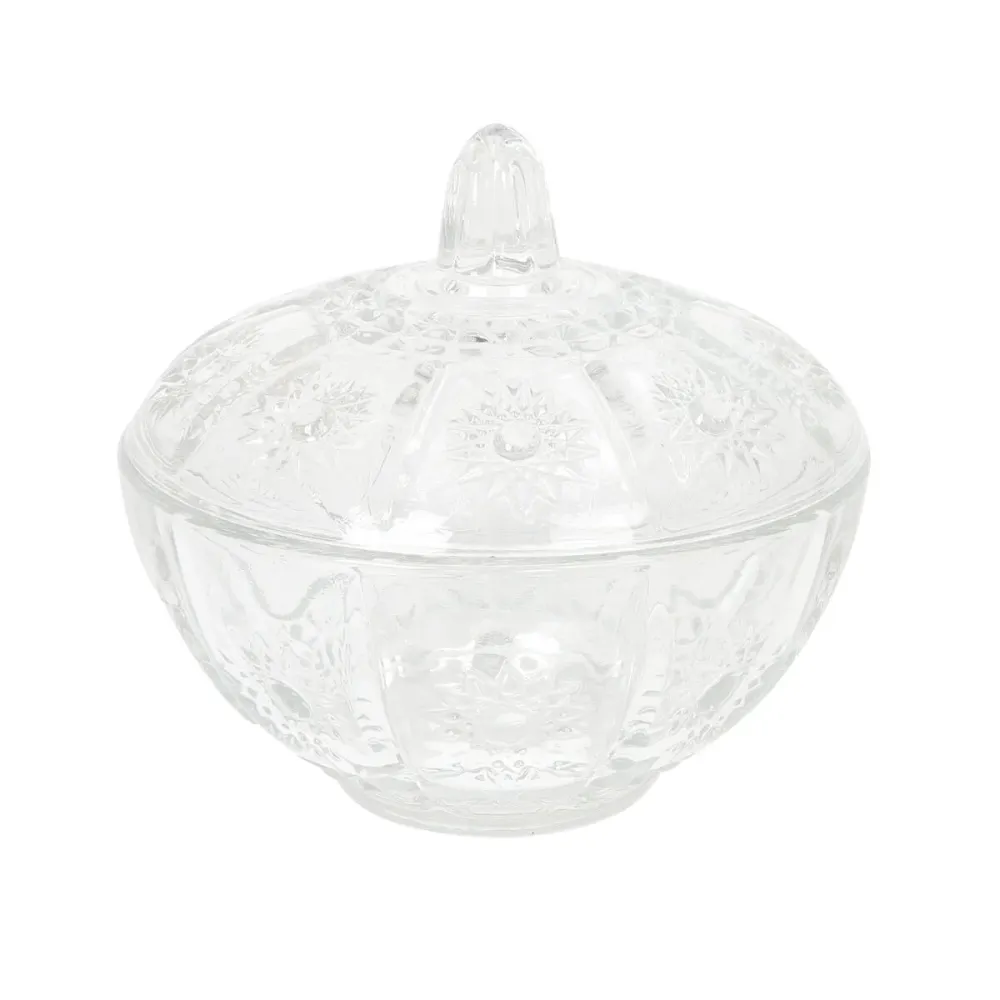 Pot en verre Inde Elisabeth Transparent (18 Unités)