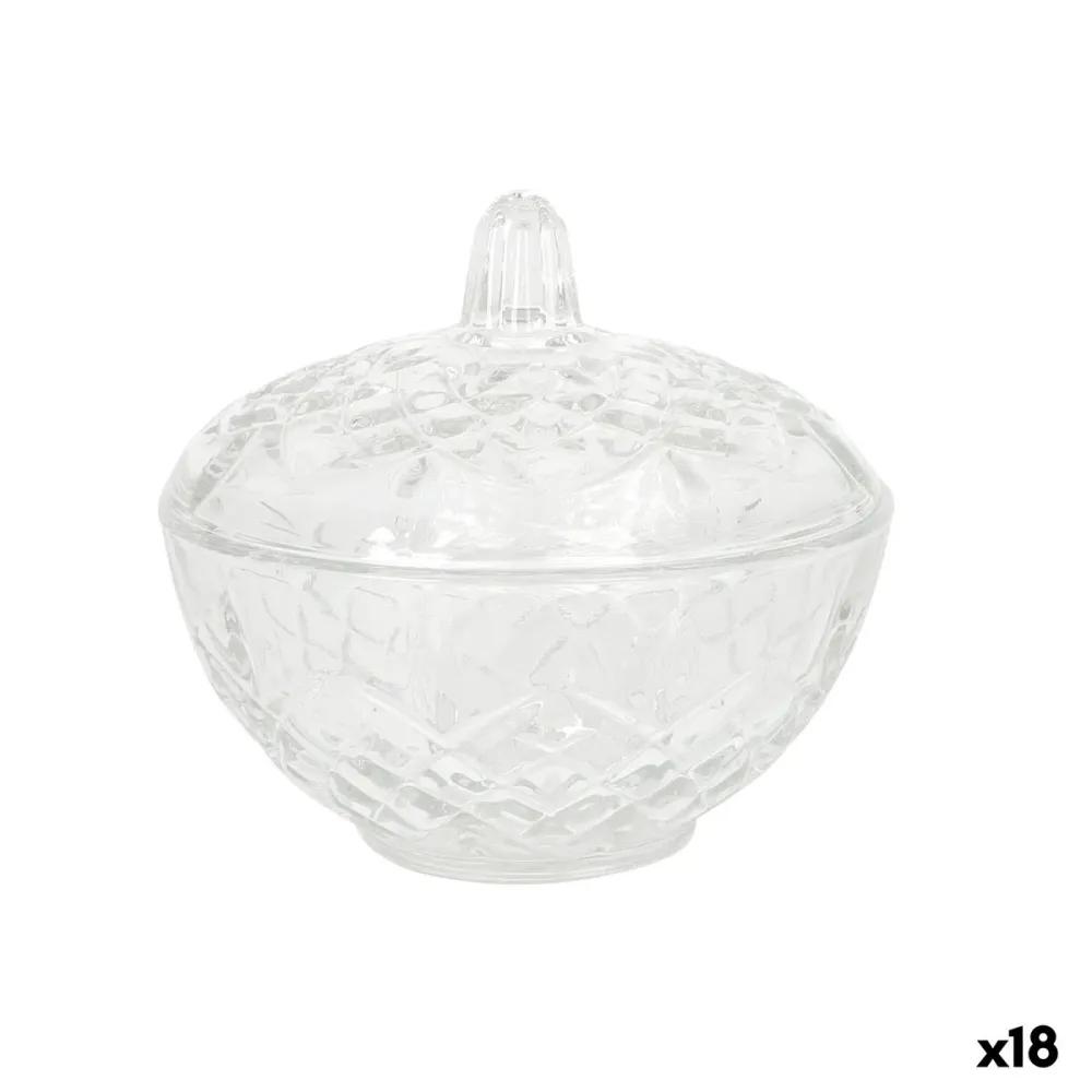 Pot en verre Inde Sisi Transparent (18 Unités)