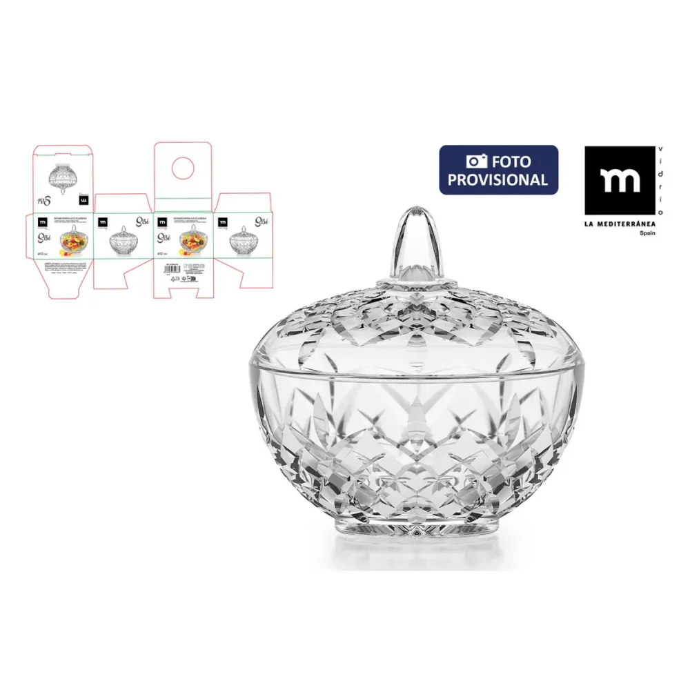 Pot en verre Inde Sisi Transparent (18 Unités)
