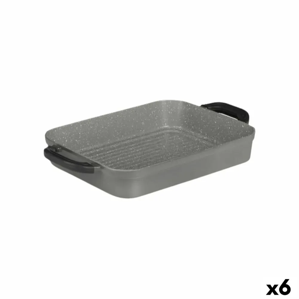 Rôtissoire Kinvara Blanc Rouge Gris Silicone Aluminium 32 x 25 cm
