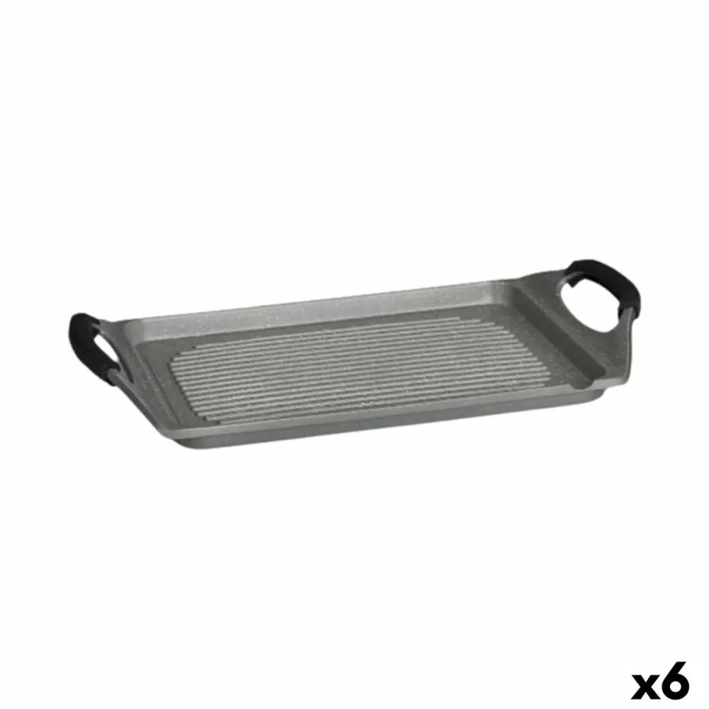Rôtissoire Kinvara Blanc Rouge Gris Silicone Aluminium 34 x 26 cm