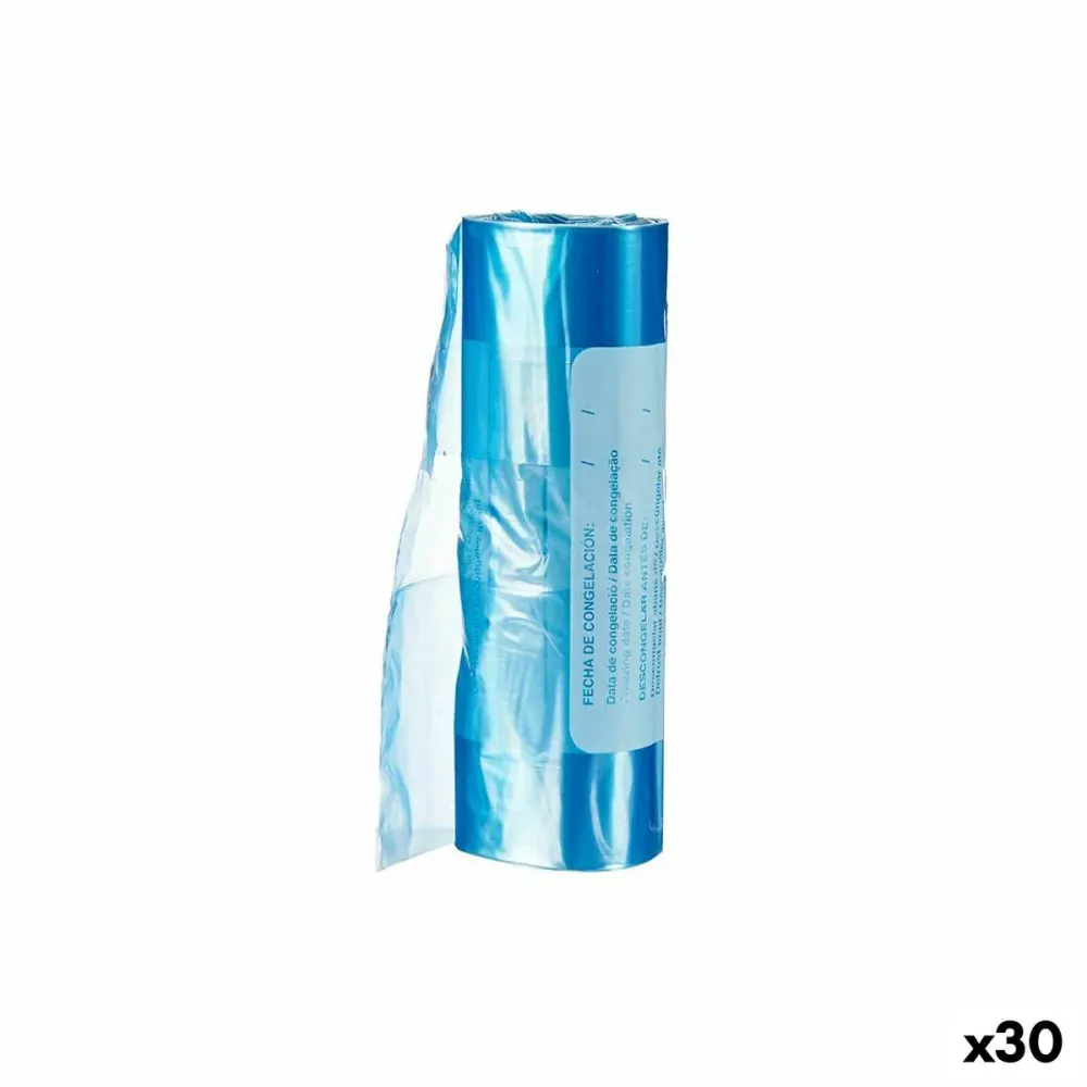 Sac de congélation Leknes Bleu Polyéthylène 22 x 35 cm 30 Unités