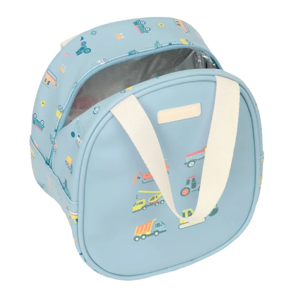 Sac glacière goûter Safta Gruas Bleu