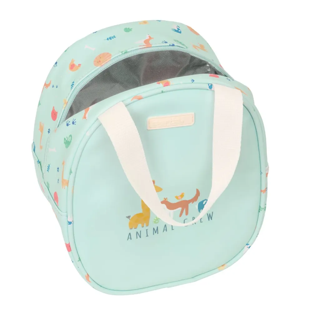 Sac glacière goûter Safta Pandi Bleu 19 x 22 x 14 cm