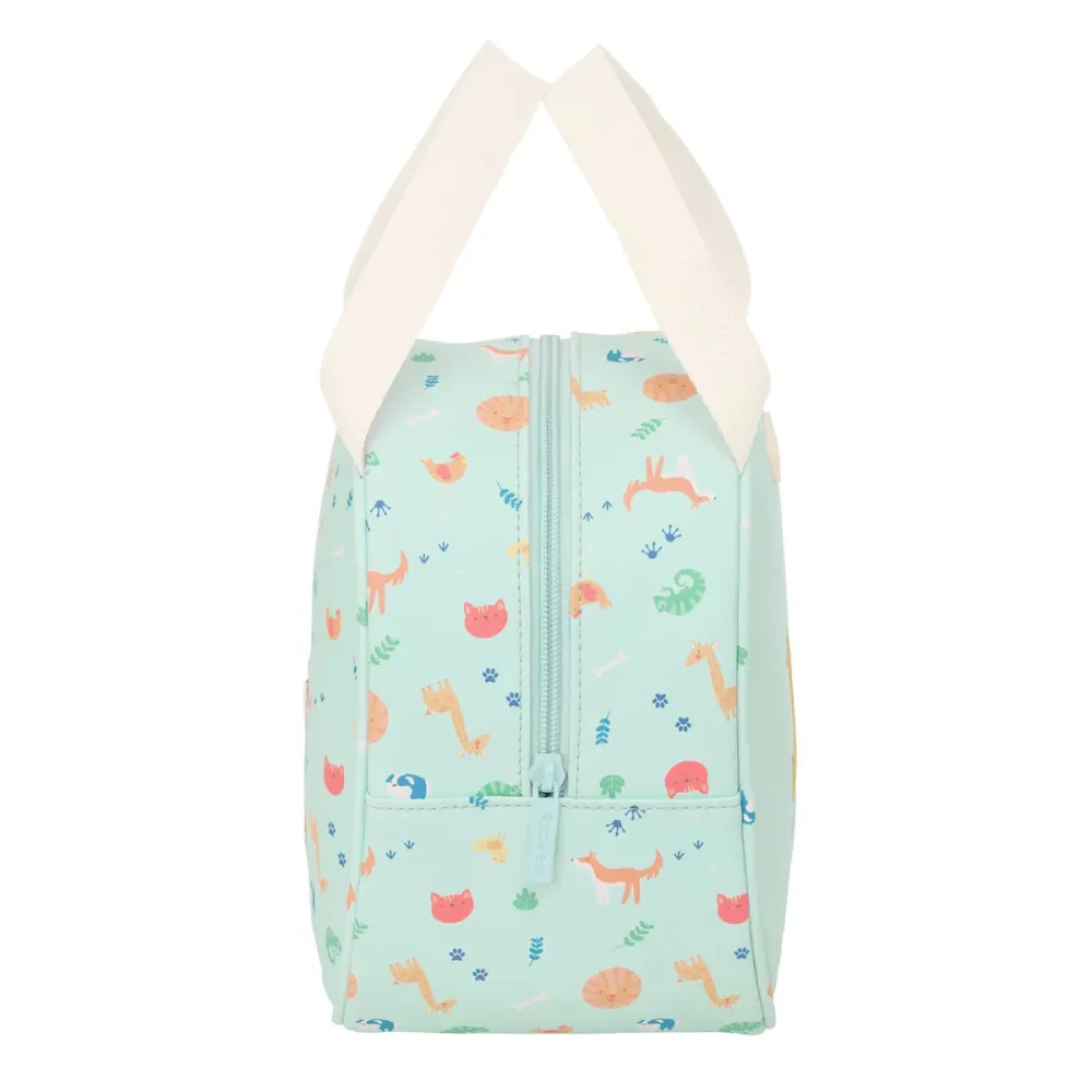 Sac glacière goûter Safta Pandi Bleu 19 x 22 x 14 cm