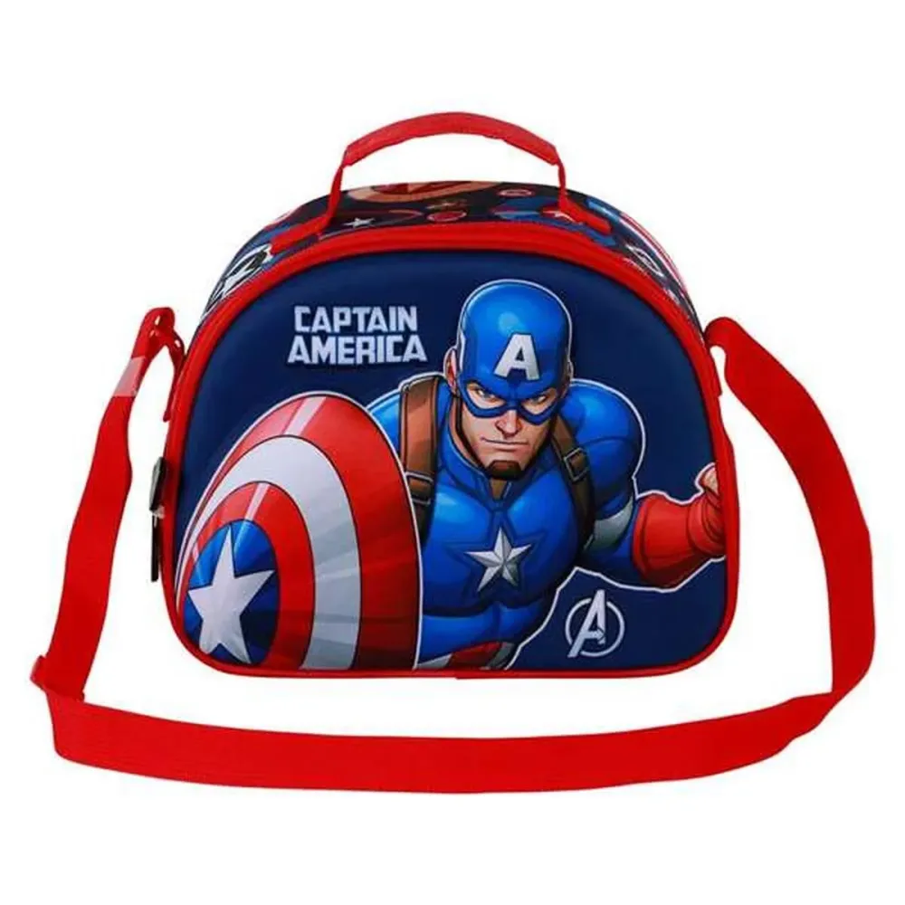 Sac à goûter Capitán América Bleu