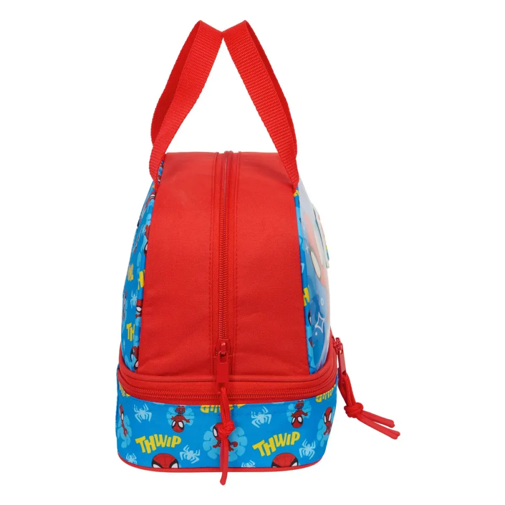 Sac à goûter Spider-Man Bleu Rouge 20 x 20 x 15 cm