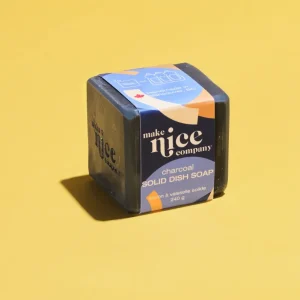 Savon à vaisselle solide au charbon 240g