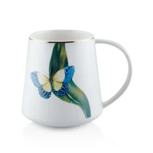 La tasse en porcelaine bleue Mia Folium KPA0262 340 ml (11,50 fl oz) Selected Products - 871