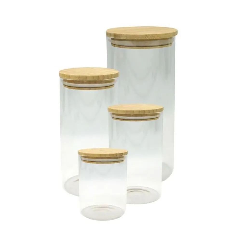 Set de Boites Fackelmann Naturel 4 Pièces