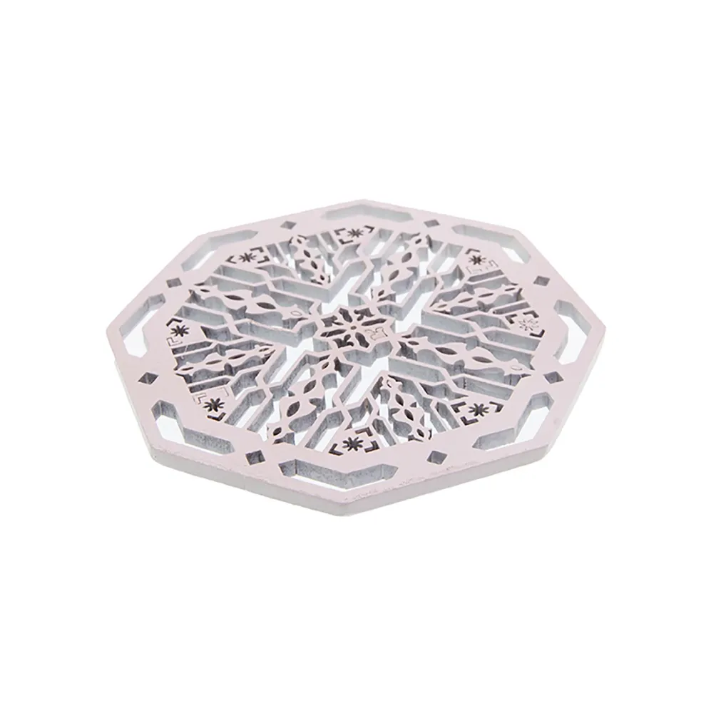 Sous-verres - Blanc Naturel (Paquet de 6)