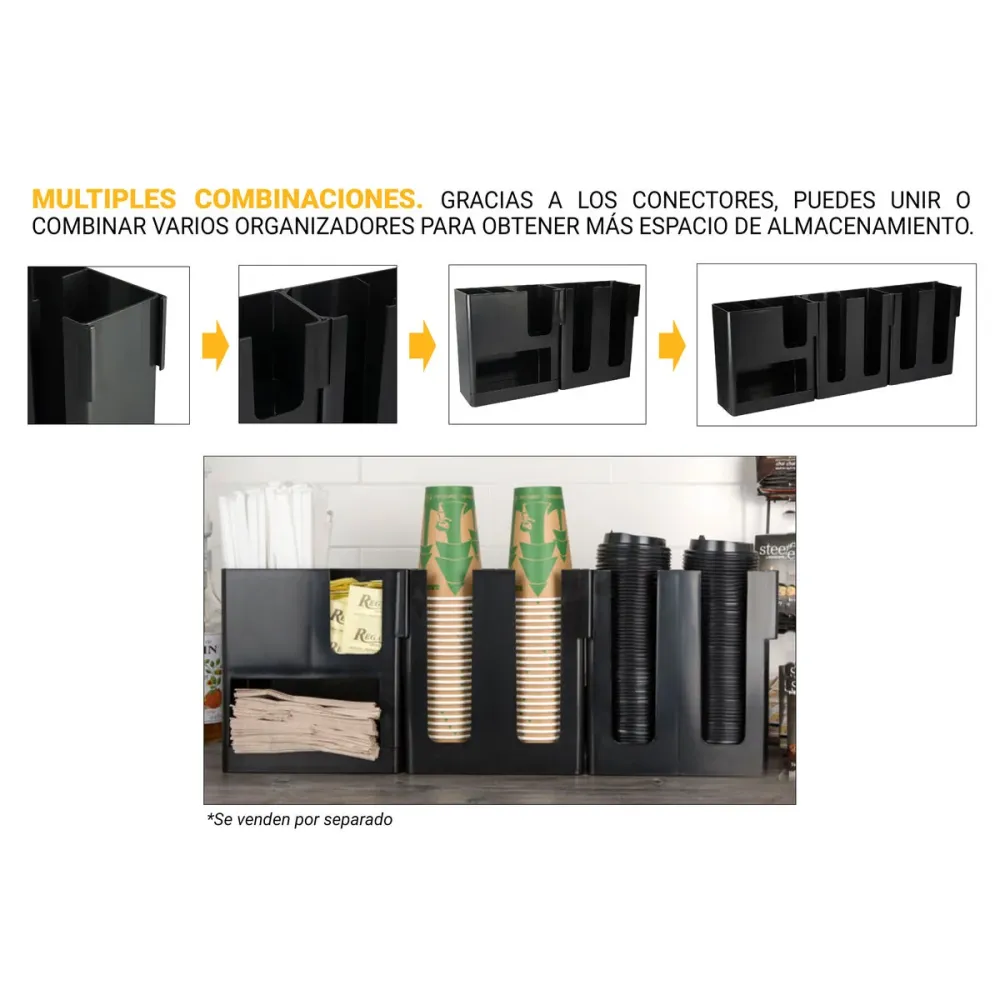 Support pour Ustensiles de Cuisine My Bar 23 x 11 x 24 cm (6 Unités)
