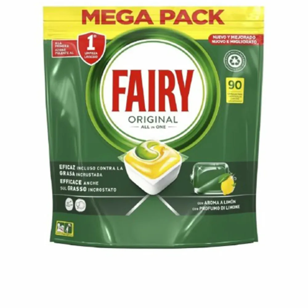 Tablettes pour Lave-vaisselle Fairy Original 90 Capsules