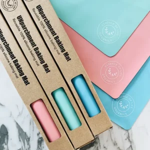 Tapis de cuisson en silicone réutilisable sans parchemin