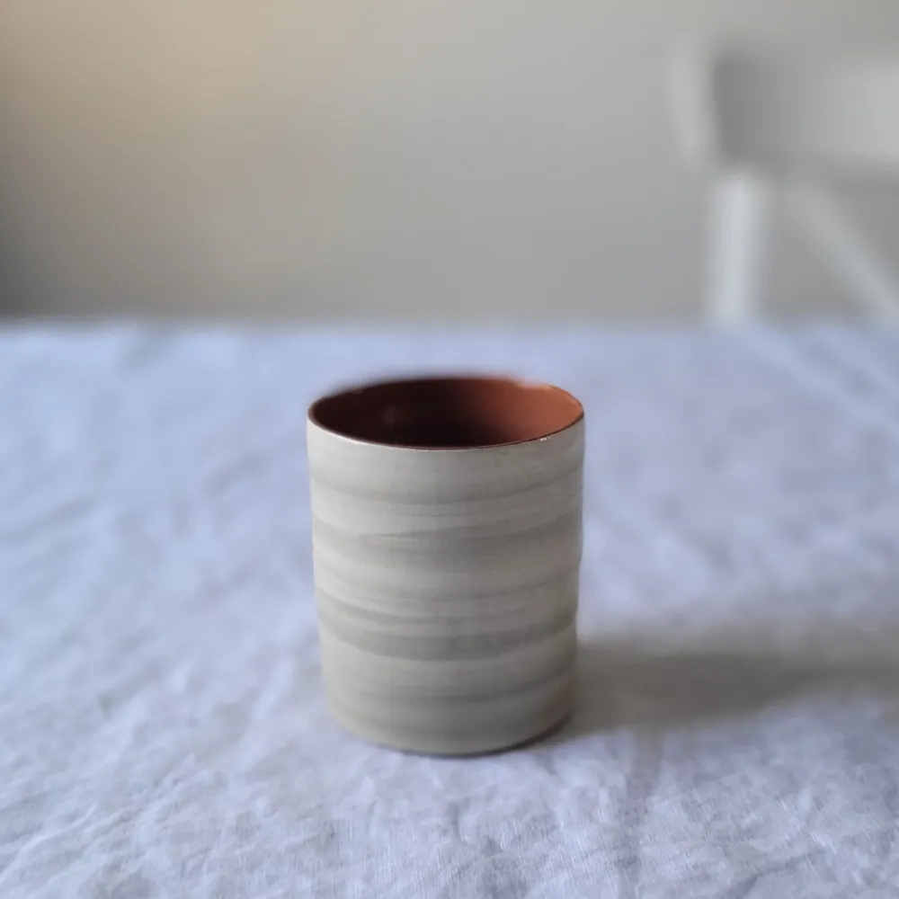 Tasse à café sauge nature