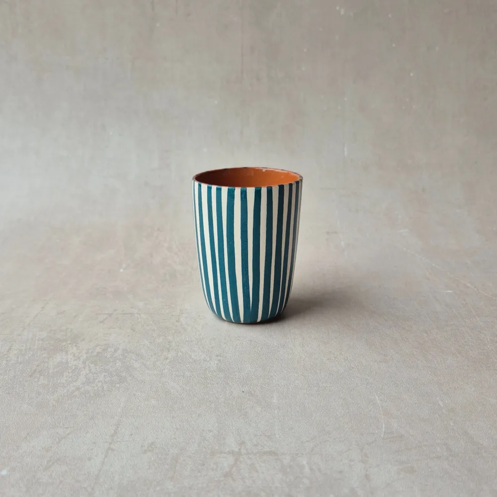 Tasse à expresso essence rayée