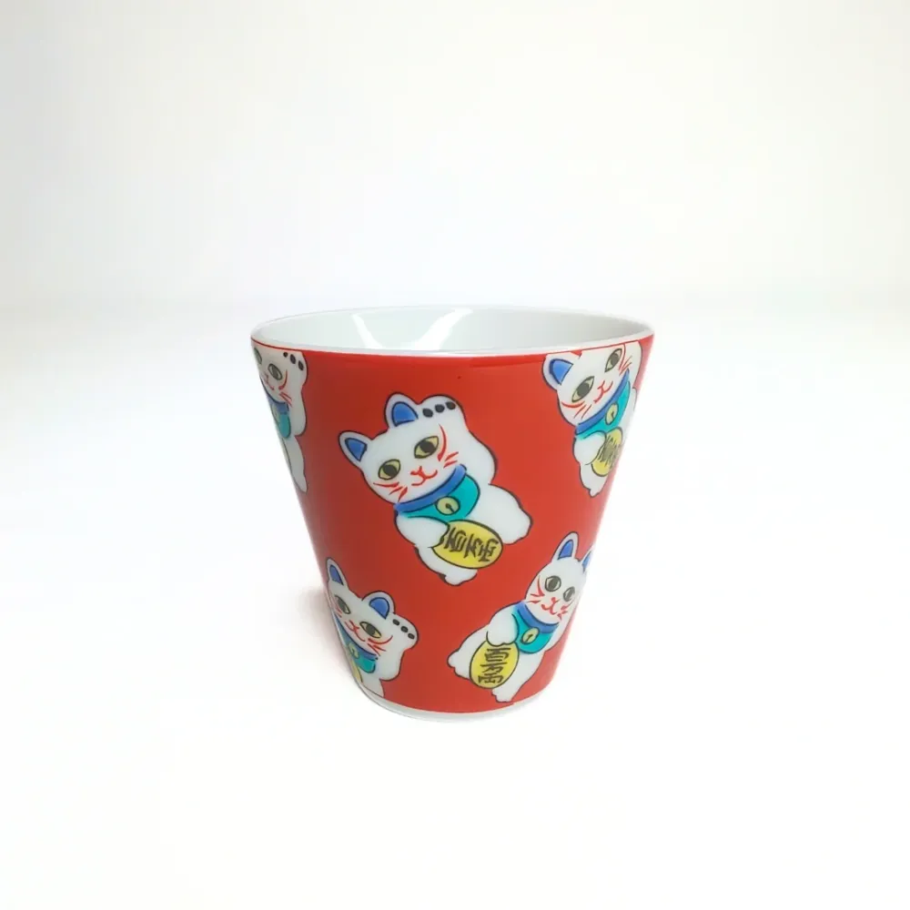 Tasse à séke ou expresso Manekineko Chat
