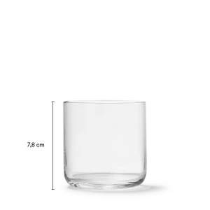 Verre 2 - Hauteur : 7.8 cm