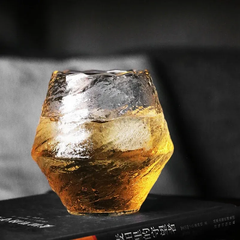 Verre martelé à la main résistant à la chaleur