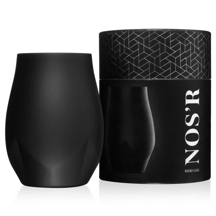 Verre à nez isolé NOS'R - Noir mat