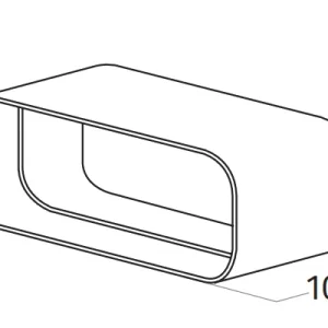 Wave 6000317 manchon de raccordement 230 x 80 intérieur