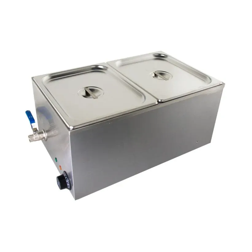Weber Home Bain Marie 2x 9.5 Liter, Gastronorm