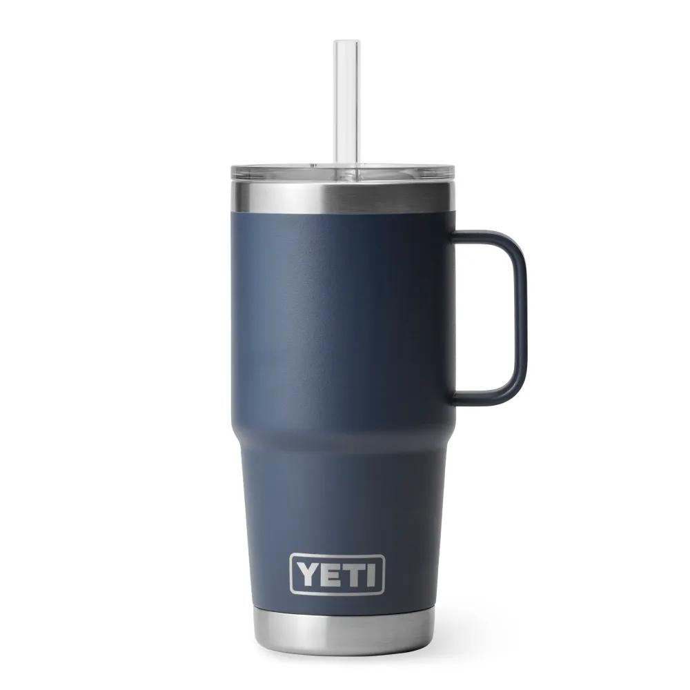 YETI® Gobelet Rambler 25 Oz Straw Mug - Navy