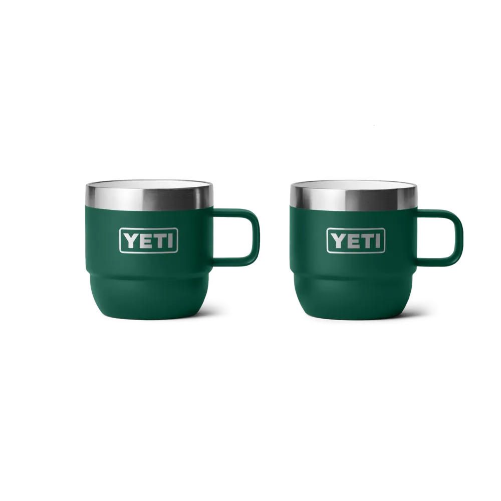 YETI® Tasse à expresso Rambler 6 Oz (pack de 2) - Black Forest Green